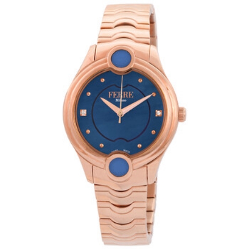 Picture of FERRE MILANO Quartz Blue Dial Ladies Watch