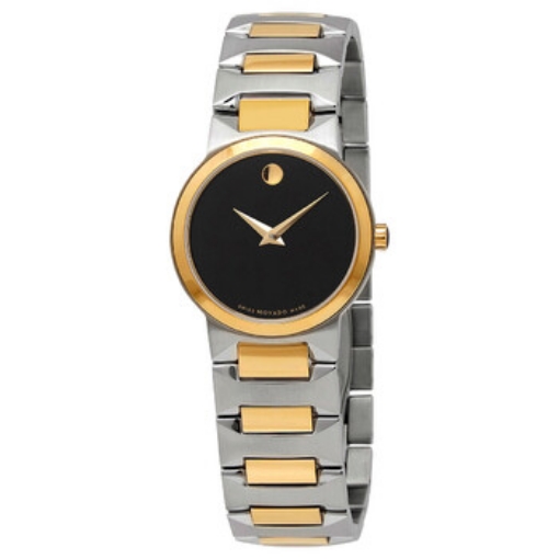 Picture of MOVADO Temo Black Dial Two-tone Ladies Watch