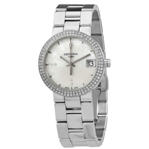 Picture of CERTINA DS Stella Mother of Pearl Dial Stainless Steel Ladies Watch C0092101111601