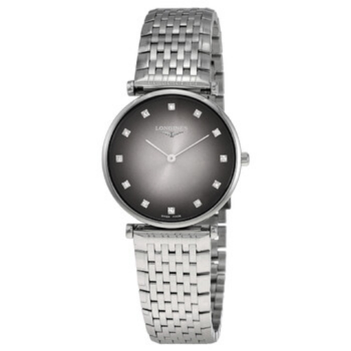 Picture of LONGINES La Grande Classique Quartz Diamond Grey Dial Ladies Watch L45124776