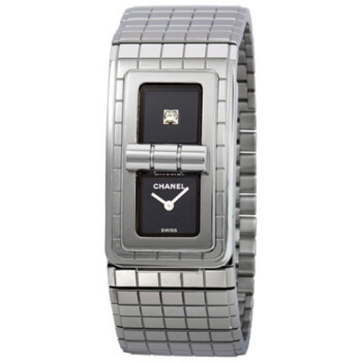 Picture of CHANEL Code Coco Black Lacquered Dial Ladies Watch