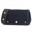 Picture of BURBERRY Ladies Hackberry Horseferry Canvas Crossbody Bag in Navy