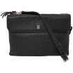 Picture of DAKS Ladies Cunard Black Leather Crossbody Bag