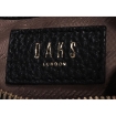 Picture of DAKS Ladies Cunard Black Leather Crossbody Bag