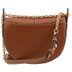 Picture of MICHAEL KORS Michael Kor Ladies Brown Small Saddle Crossbody Bag