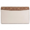 Picture of COACH Ladies Hayden Foldover Chalk/Tan Crossbody Clutch