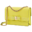 Picture of SALVATORE FERRAGAMO Ladies Yellow Vara Bow Crossbody Bag