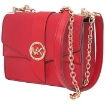 Picture of MICHAEL KORS Ladies Greenwich Small Saffiano Leather Crossbody Bag - Crimson