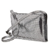 Picture of SALVATORE FERRAGAMO Viva Bow Lame Leather Mini Crossbody Bag