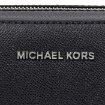 Picture of MICHAEL KORS Jet Set Travel Pebbled Leather Crossbody- Black