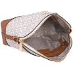 Picture of MICHAEL KORS White Large Logo Dome Crossbody Bag