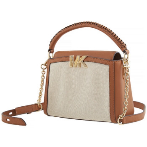 Picture of MICHAEL KORS Ladies Karlie Small Canvas And Leather Crossbody Bag