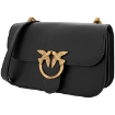 Picture of PINKO Love Bell Simply Shoulder Crossbody Bag in Black