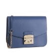 Picture of FURLA Ladies Metropolis S Leather Crossbody Bag In Pervinca G