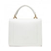 Picture of PINKO Ladies Love Mini Top Handle Party Crossbody Bag In White