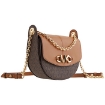 Picture of MICHAEL KORS Brown Ladies Small Convertible Saddle Crossbody- Brown