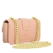 Picture of PINKO Mini Love Simply Leather Crossbody In Light Pink