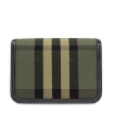 Picture of BURBERRY Military Green Small TB Check Canvas Crossbody Bag