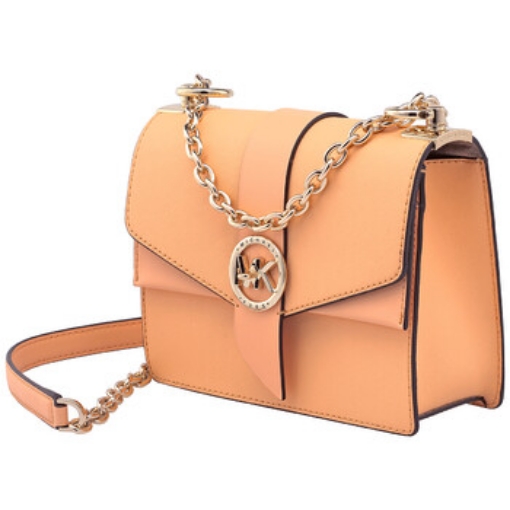 Picture of MICHAEL KORS Small Greenwich Saffiano Leather Crossbody - Cantaloupe
