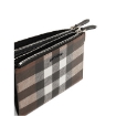 Picture of BURBERRY Dark Birch Brown Check Link Pouch Crossbody Bag