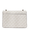 Picture of MICHAEL KORS Ladies Hendrix Extra-small Logo Convertible Crossbody Bag - Cream