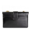 Picture of PINKO Ladies Black Mini Love Soft Crossbody Bag