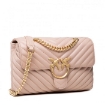 Picture of PINKO Rose Dust Pink Love Lady Puff Quilted Crossbody