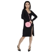 Picture of VERSACE Ladies La Medusa Round Leather Camera Bag In Baby Pink
