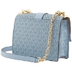 Picture of MICHAEL KORS Ladies Greenwich Small Presbyopia Crossbody Bag - Pale Blue