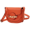 Picture of MICHAEL KORS Ladies Hally Extra-Small Embellished Leather Crossbody Bag - Orange Spice