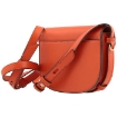 Picture of MICHAEL KORS Ladies Hally Extra-Small Embellished Leather Crossbody Bag - Orange Spice