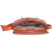 Picture of MICHAEL KORS Ladies Hally Extra-Small Embellished Leather Crossbody Bag - Orange Spice