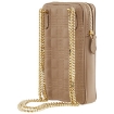 Picture of BURBERRY Lola Mini Vertical Quilted TB Crossbody Bag In Camel