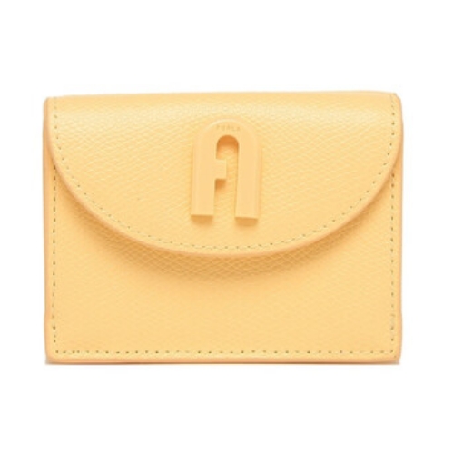 Picture of FURLA Ladies 1927 Leather Tri-fold Wallet in Crema H