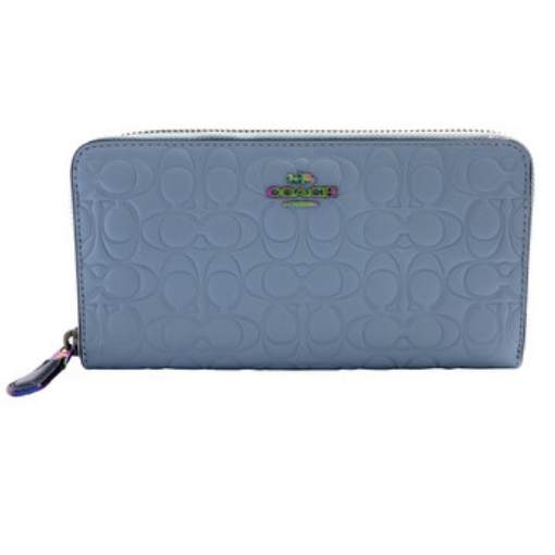 Picture of COACH Ladies Signature Accordion Zip Wallet