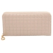 Picture of CELINE Quilted Calfskin Large Zipped Wallet- Nude