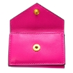 Picture of MOSCHINO Dollar Sign Pink Trifold Leather Wallet