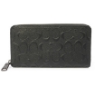 Picture of COACH Black Accordion Wallet In Signature Leather