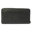 Picture of COACH Black Accordion Wallet In Signature Leather