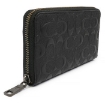 Picture of COACH Black Accordion Wallet In Signature Leather