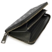 Picture of COACH Black Accordion Wallet In Signature Leather