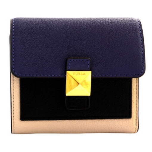 Picture of FURLA Diva S Tricolor Bifold Leather Wallet