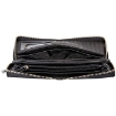 Picture of MICHAEL KORS Jet Set Travel Leather Continental Wallet- Black