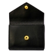 Picture of MOSCHINO Ladies Dollar Stud Leather Wallet in Black