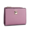 Picture of FURLA Mimi S Textured Leather Bifold Wallet In Malva G