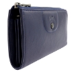 Picture of LONGCHAMP Le Pliage Cuir Navy Ladies 3.9 x 7.7 in Wallets