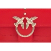 Picture of PINKO Red Leather Love Chain Wallet