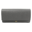 Picture of CELINE Ladies Grey Grained Calfskin Large Flap Wallet