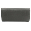 Picture of CELINE Ladies Grey Grained Calfskin Large Flap Wallet