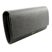 Picture of CELINE Ladies Grey Grained Calfskin Large Flap Wallet